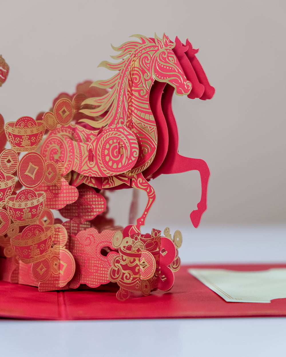 Year of the Horse Greeting Card