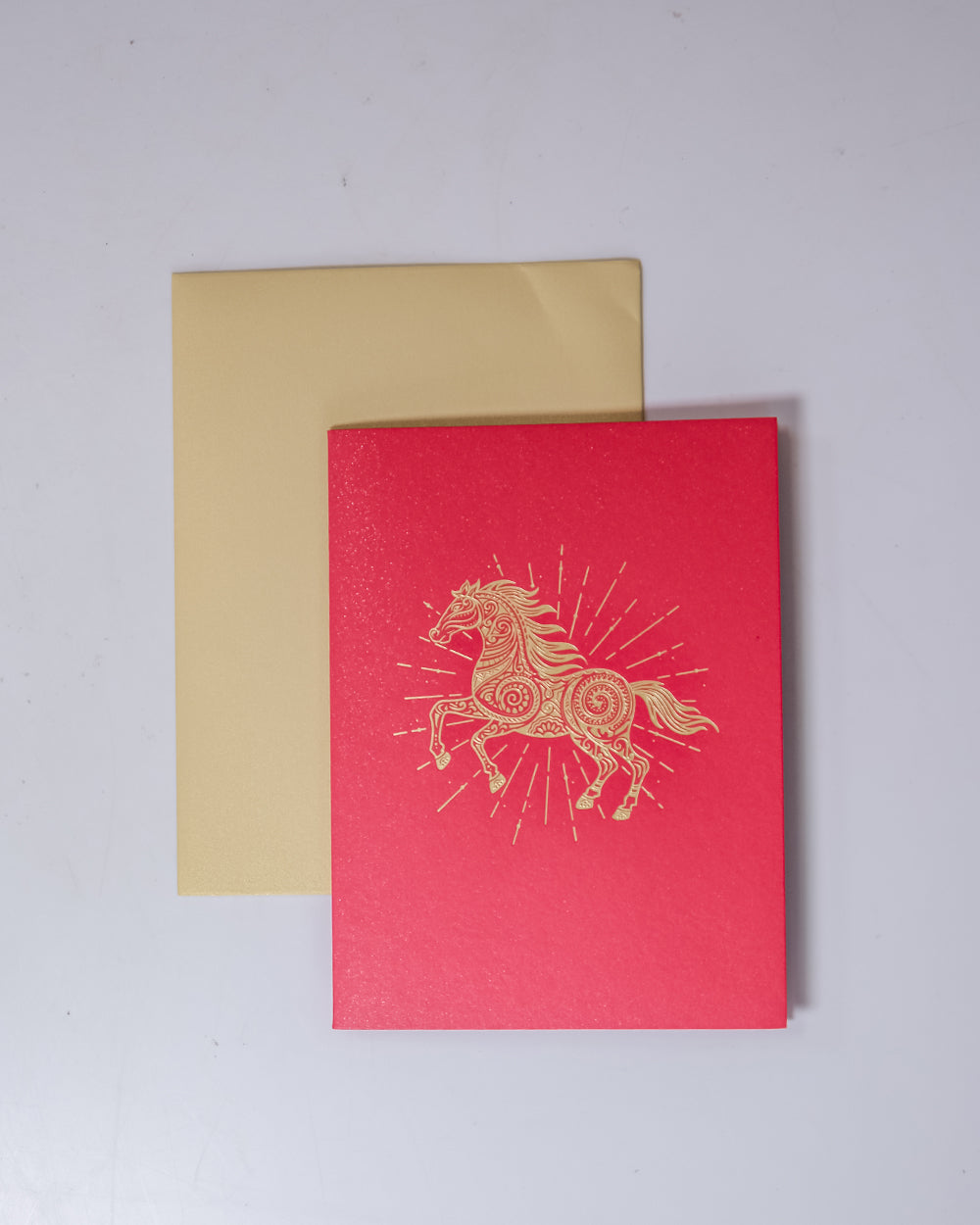 Year of the Horse Greeting Card