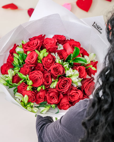 Amour Bouquet by Fig & Bloom for Valentine's Day