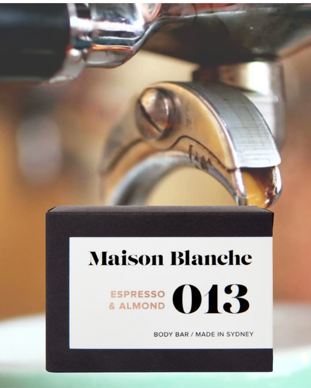 Body Bar 013 Espresso & Almond 150g | Maison Blanche