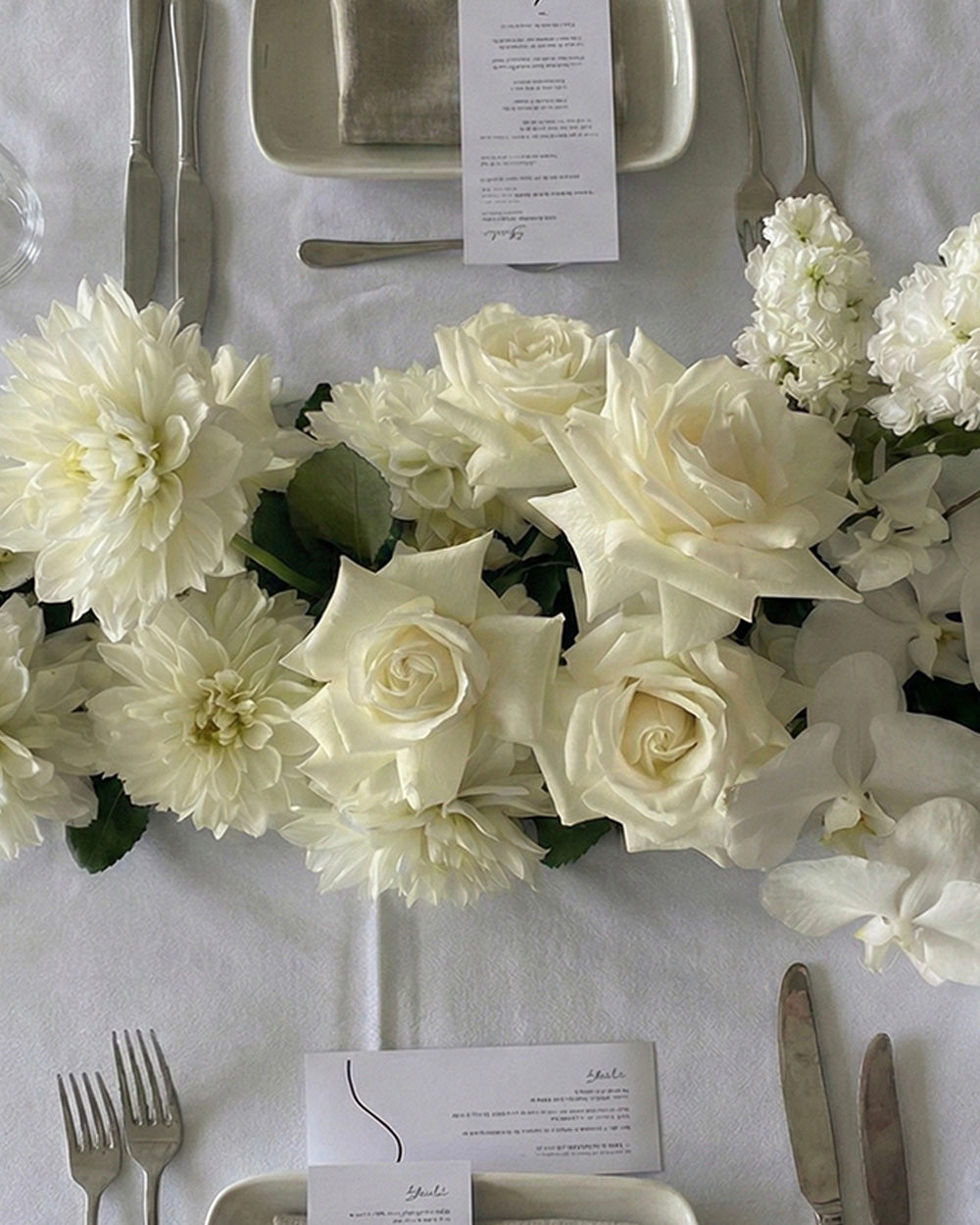 White Centrepiece - Extra Large