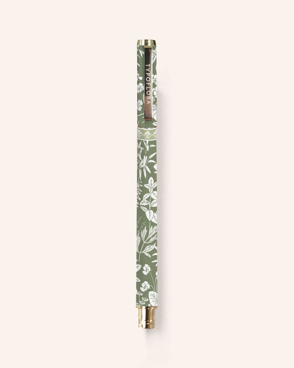 Typoflora Sage Botanical rollerball pen
