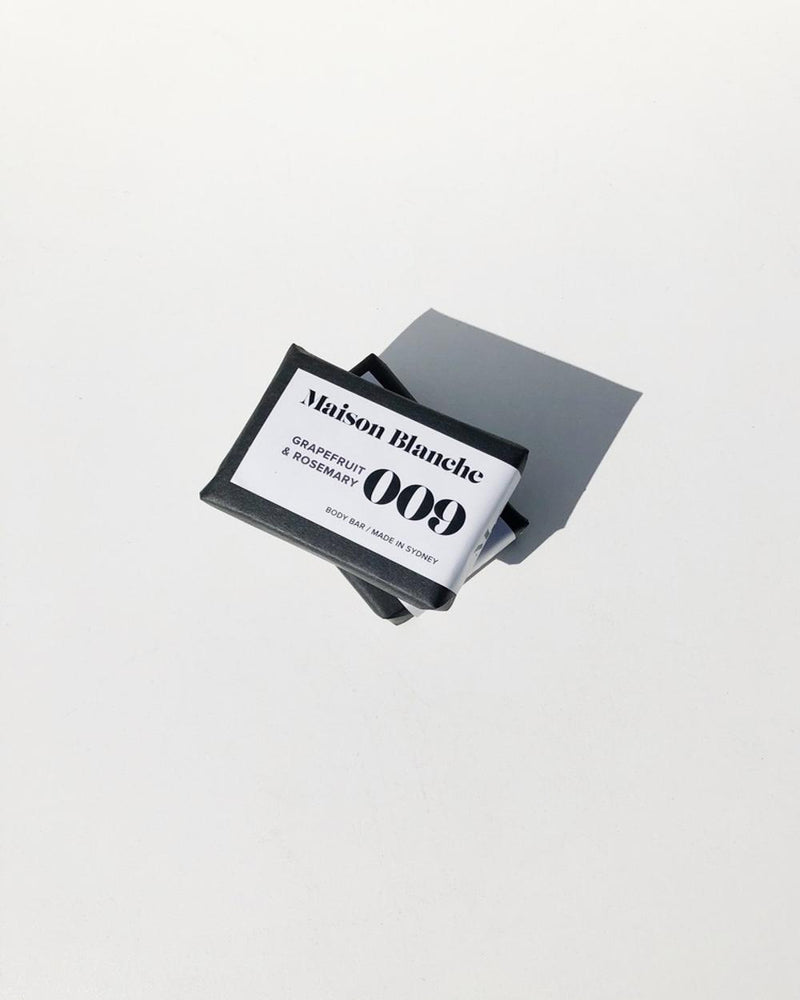 Body Bar 009 Grapefruit & Rosemary 150g | Maison Blanche