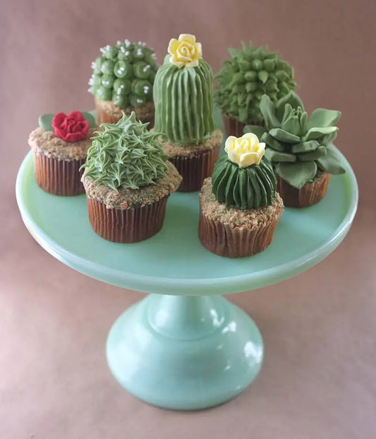 Cactus Cupcakes for Mother’s Day!