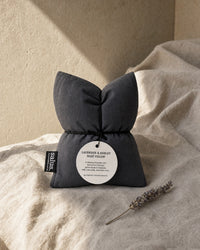 Salus Lavender & Barley Heat Pillow Charcoal