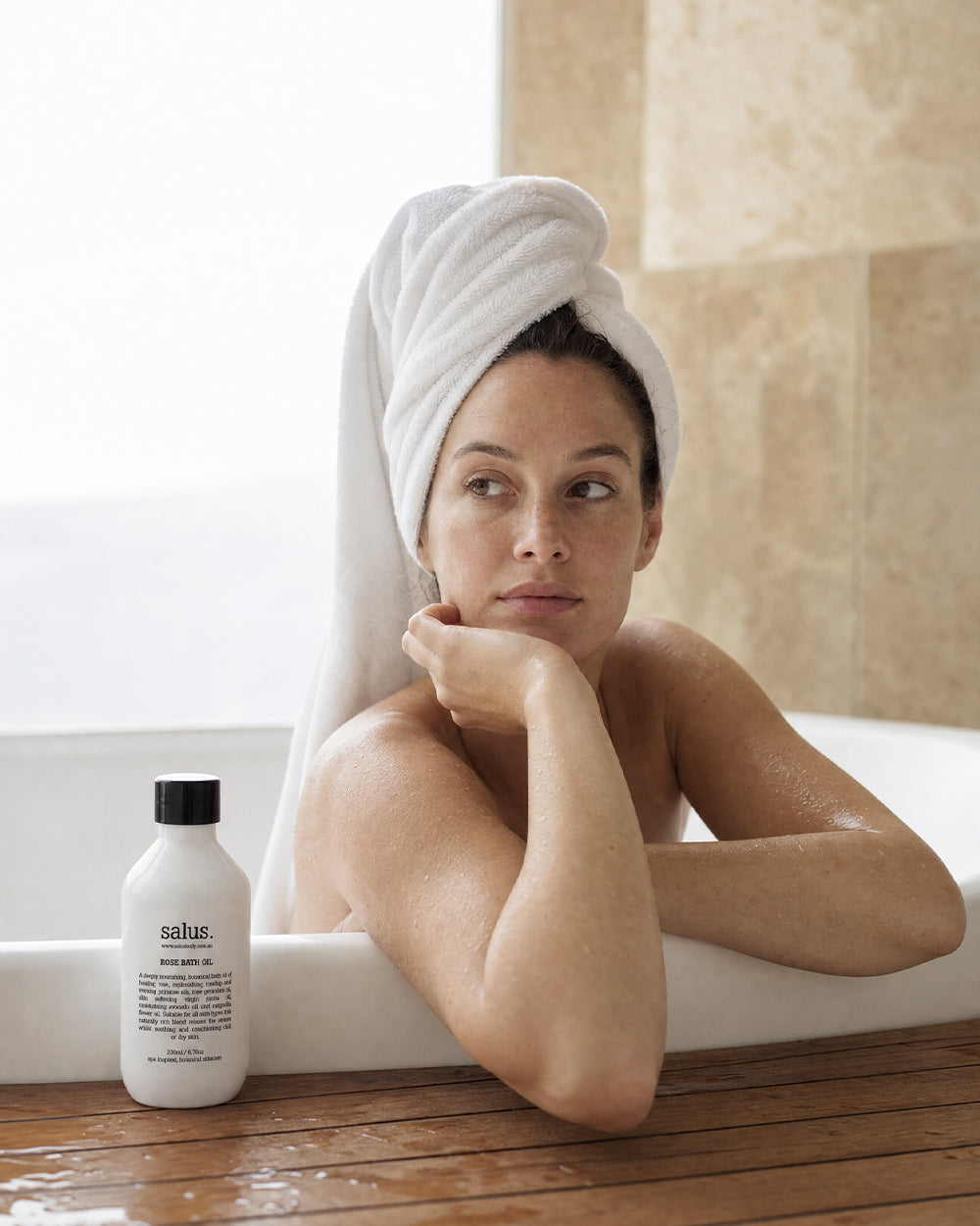 Salus Rose Bath Oil