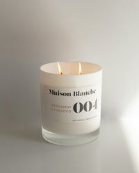 004 Bergamot & Tobacco - Large Candle