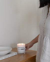 004 Bergamot & Tobacco - Large Candle