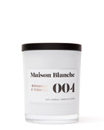 004 Bergamot & Tobacco - Medium Candle