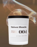 004 Bergamot & Tobacco - Medium Candle