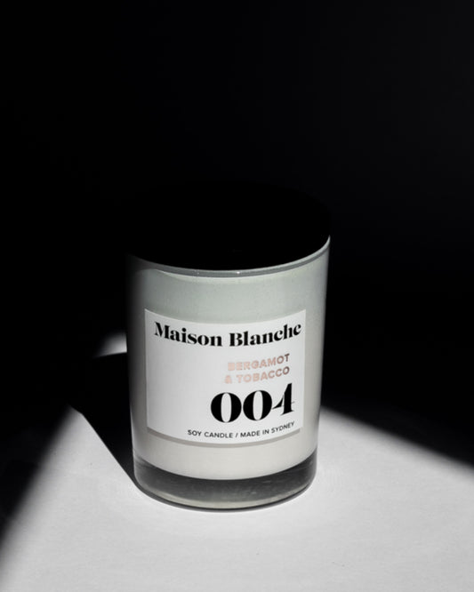 004 Bergamot & Tobacco - Petite Candle