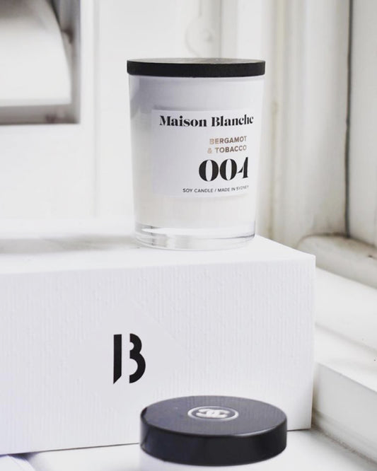004 Bergamot & Tobacco - Petite Candle