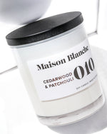 010 Cedarwood & Patchouli - Medium Candle