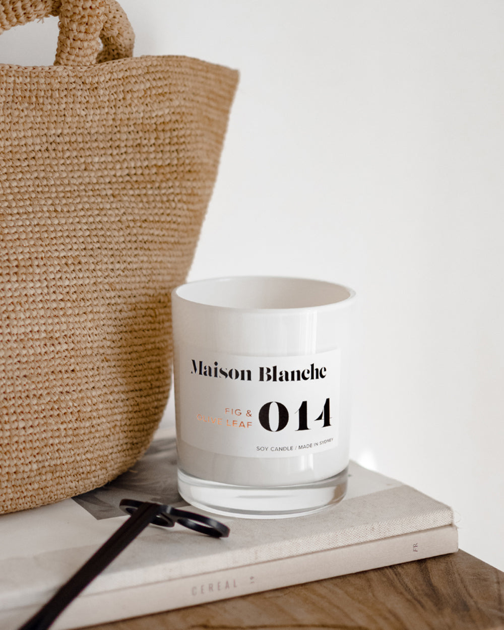 014 Fig & Olive Leaf - Medium Candle