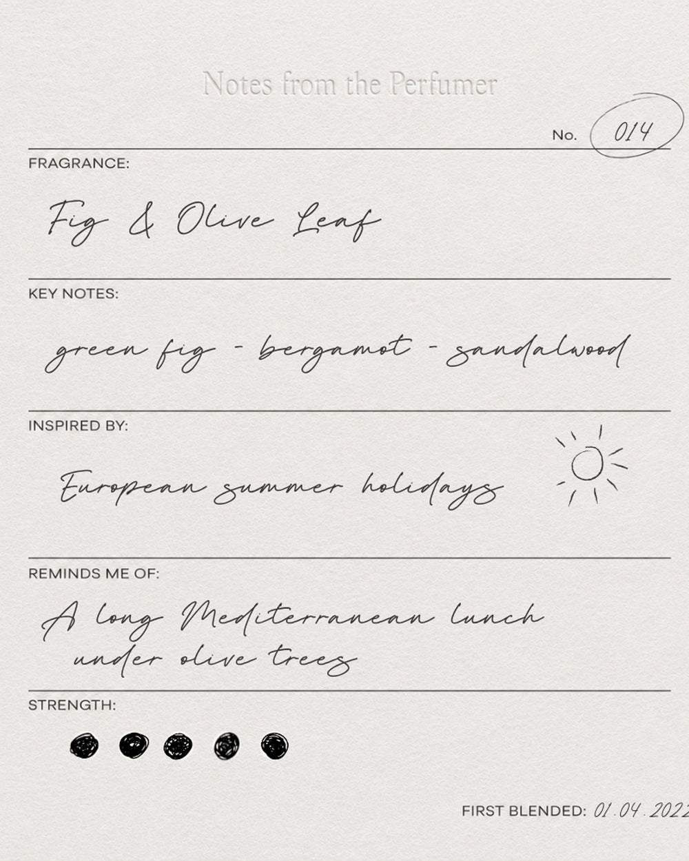 014 Fig & Olive Leaf - Medium Candle
