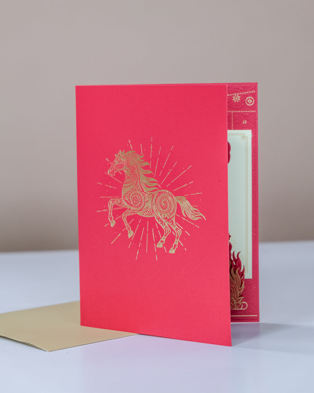 Year of the Horse Greeting Card