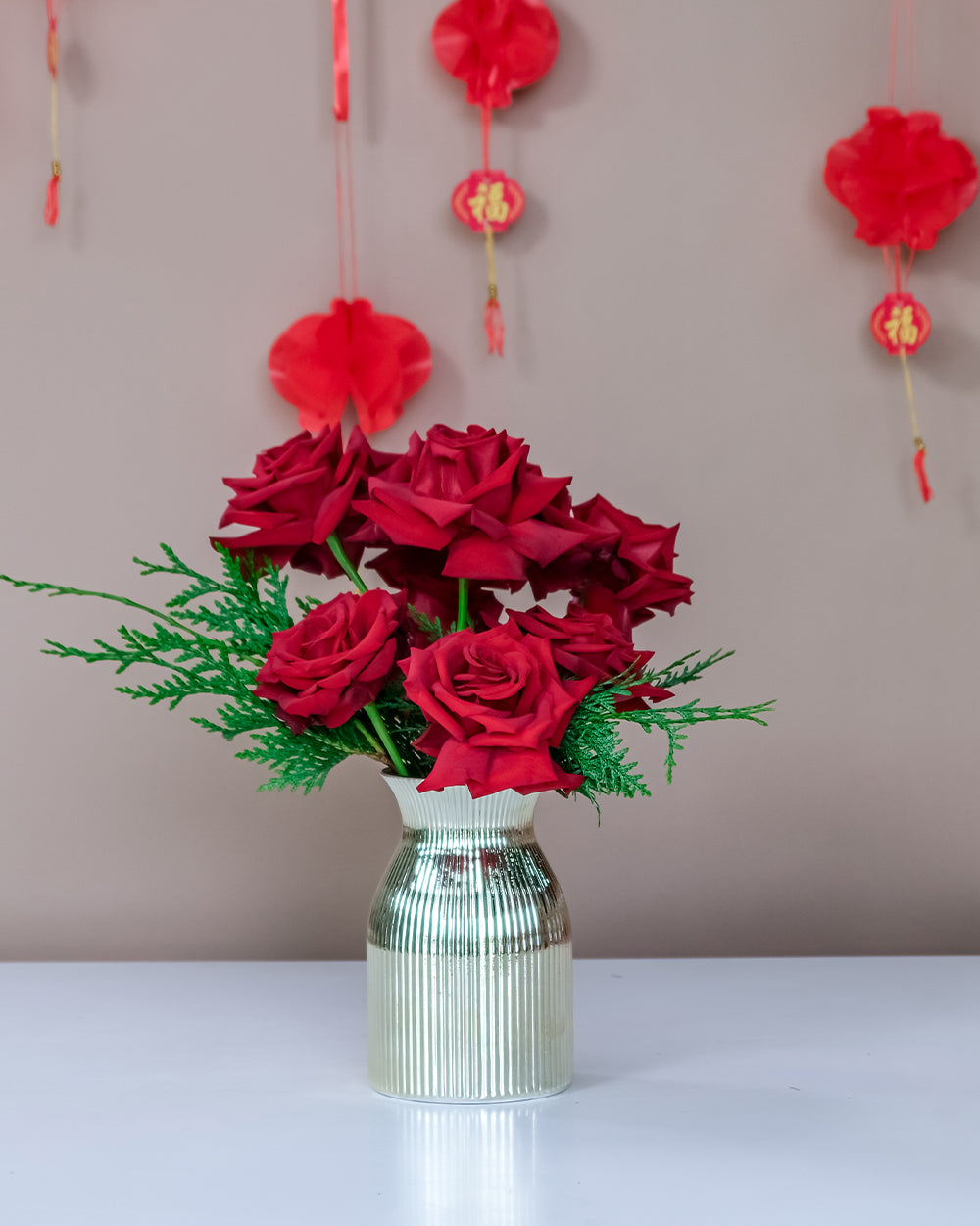 Lucky Bloom Vase Arrangement