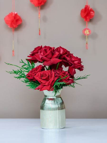 Lucky Bloom Vase Arrangement