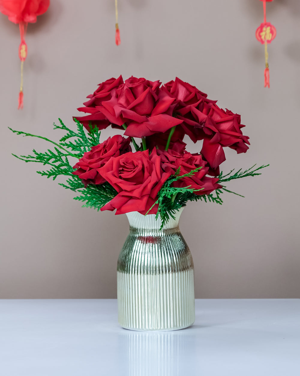 Lucky Bloom Vase Arrangement