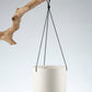 120mm Hanging Pot White