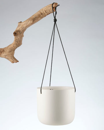 120mm Hanging Pot White