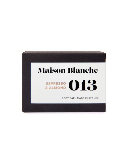 Body Bar 013 Espresso & Almond 150g | Maison Blanche