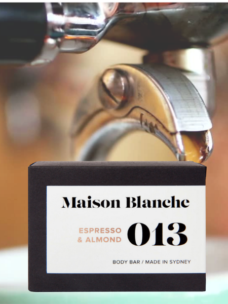 Body Bar 013 Espresso & Almond 150g | Maison Blanche