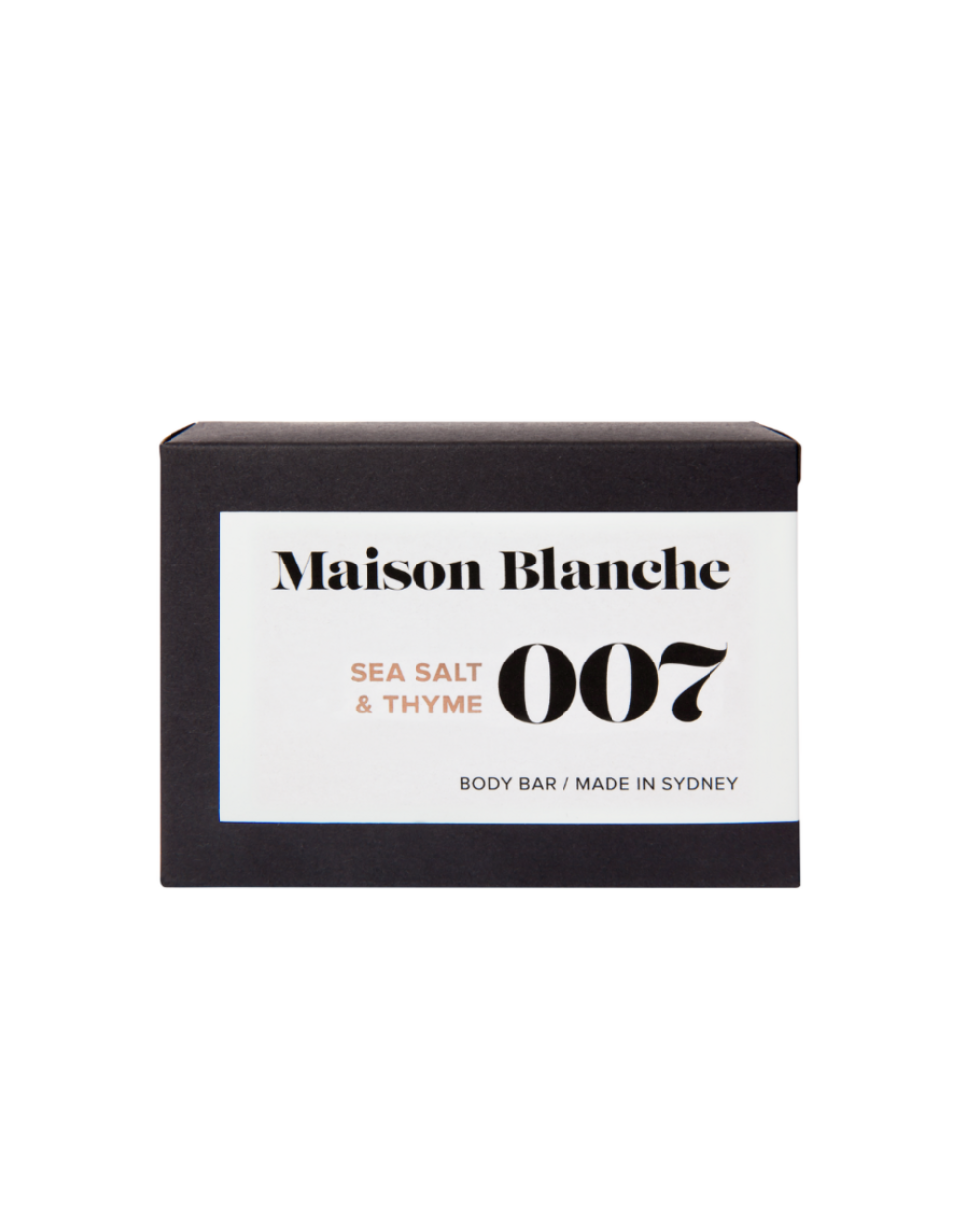 Body Bar 007 Sea Salt & Thyme 150g | Maison Blanche