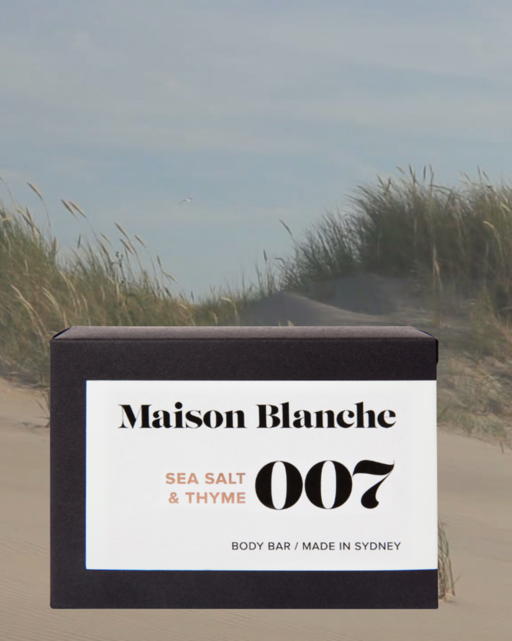 Body Bar 007 Sea Salt & Thyme 150g | Maison Blanche