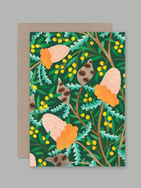 BANKSIA BOTANICAL card