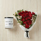 Amour Bouquet + Candle Bundle