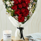 Amour Bouquet + Candle Bundle