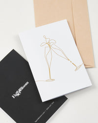 Champagne Card