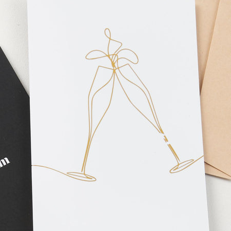 Champagne Card