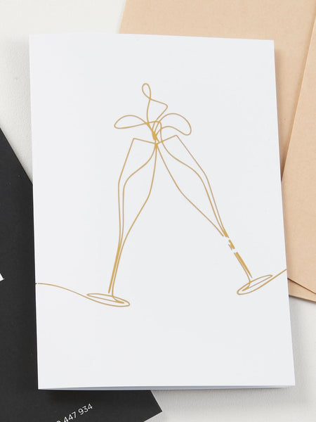 Champagne Card