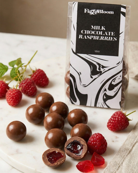 Milk Chocolate Raspberries