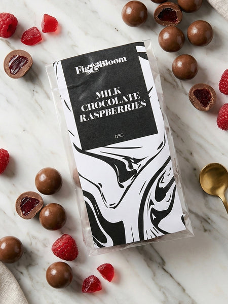 Milk Chocolate Raspberries