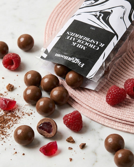 Milk Chocolate Raspberries