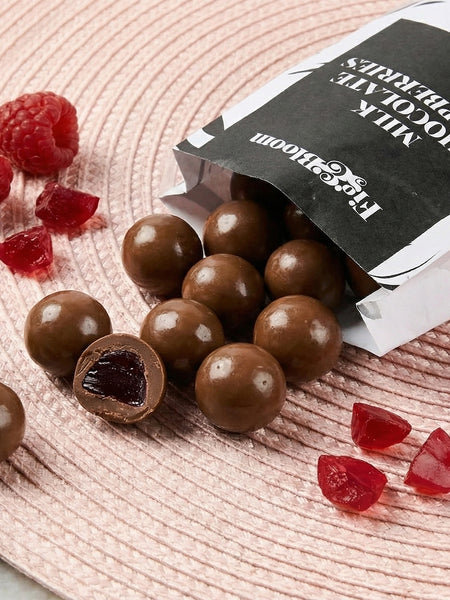 Milk Chocolate Raspberries