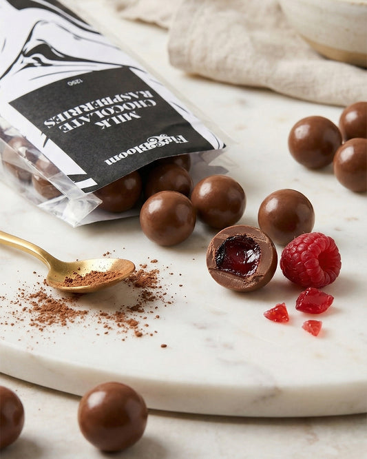 Milk Chocolate Raspberries