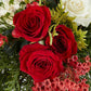 Christmas Table Flowers (Red & White)