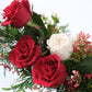 Christmas Table Flowers (Red & White)