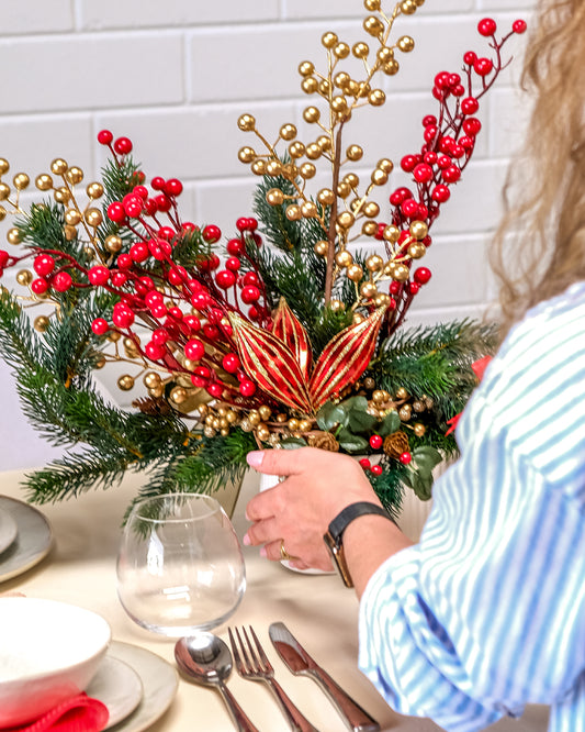 Everlasting Christmas Table Centrepiece