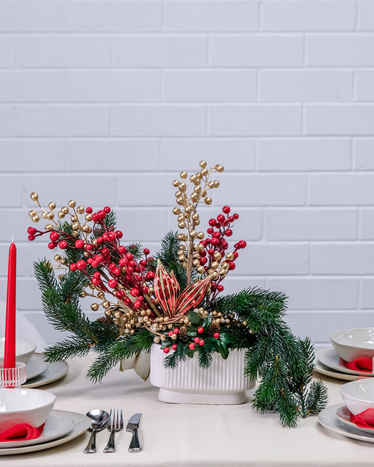 Everlasting Christmas Table Centrepiece