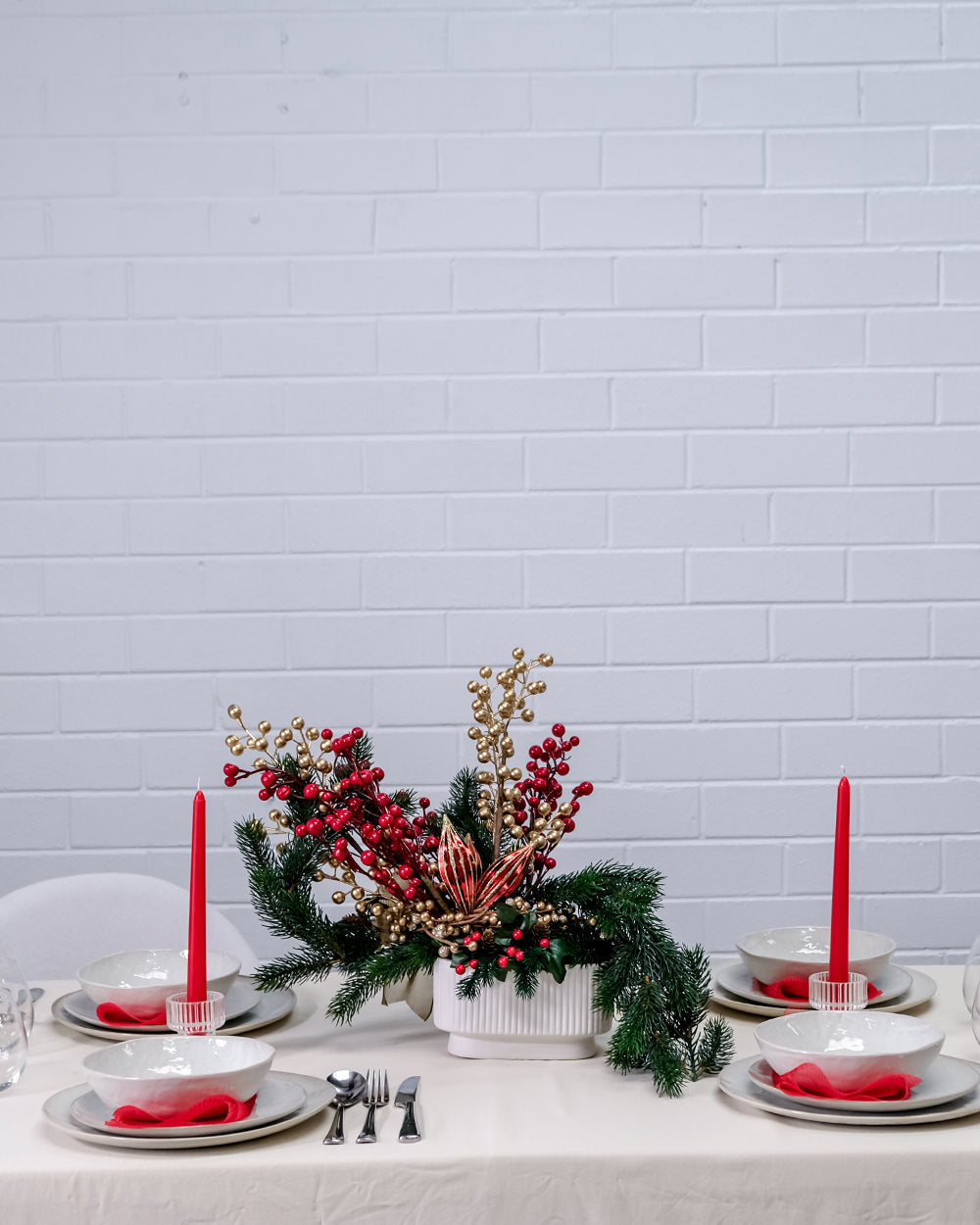 Everlasting Christmas Table Centrepiece