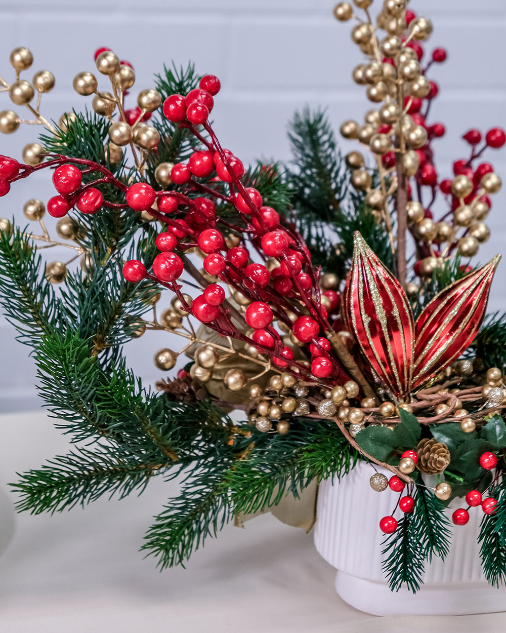 Everlasting Christmas Table Centrepiece