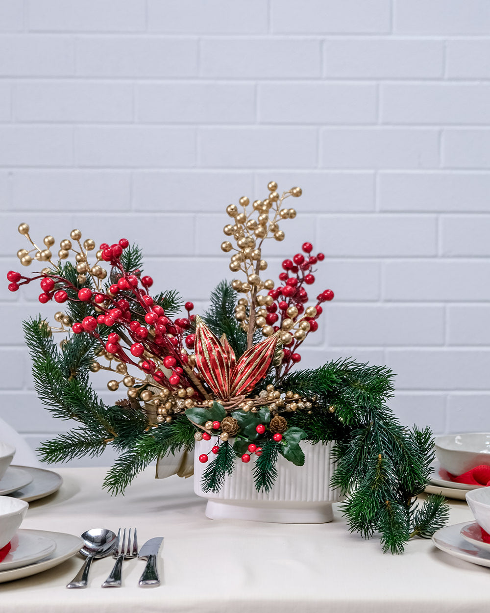 Everlasting Christmas Table Centrepiece