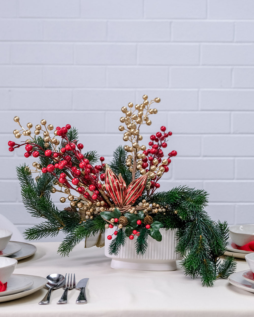 Everlasting Christmas Table Centrepiece