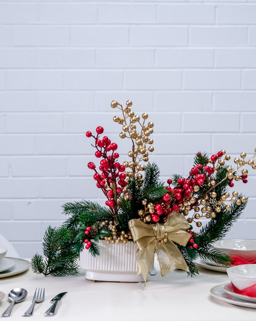 Everlasting Christmas Table Centrepiece
