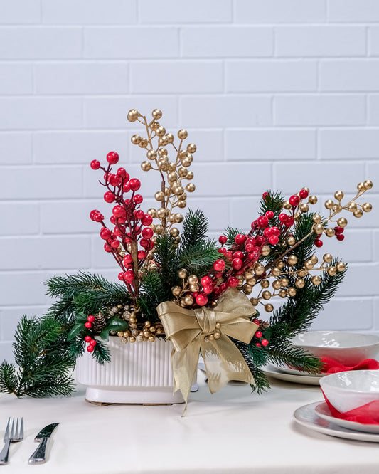 Everlasting Christmas Table Centrepiece